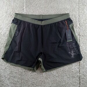 Roark Alta Light Running Shorts Mens 2XL‎ Black Military Ultra Lightweight NWT